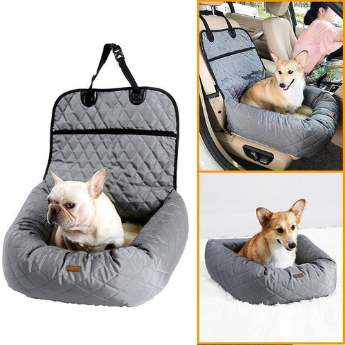 2-In-1 Pet Travel Bed: Portable And Versatile Dog Carrier And Car Seat